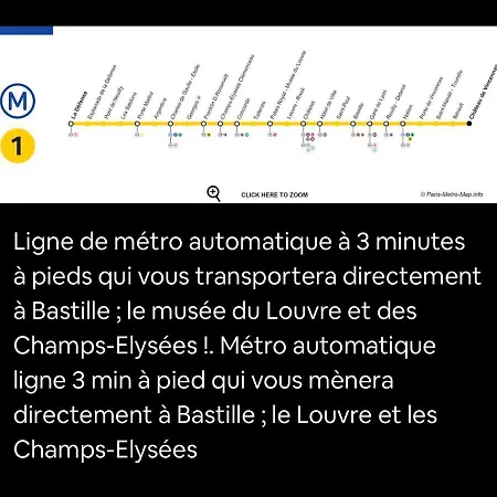 アパート Loft Lumineux Hyper Centre Rer A 5 Min - Parking Gratuit *